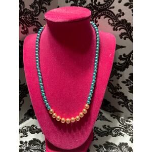 By Alexa Rae (BAR) Intergalitic beaded necklace